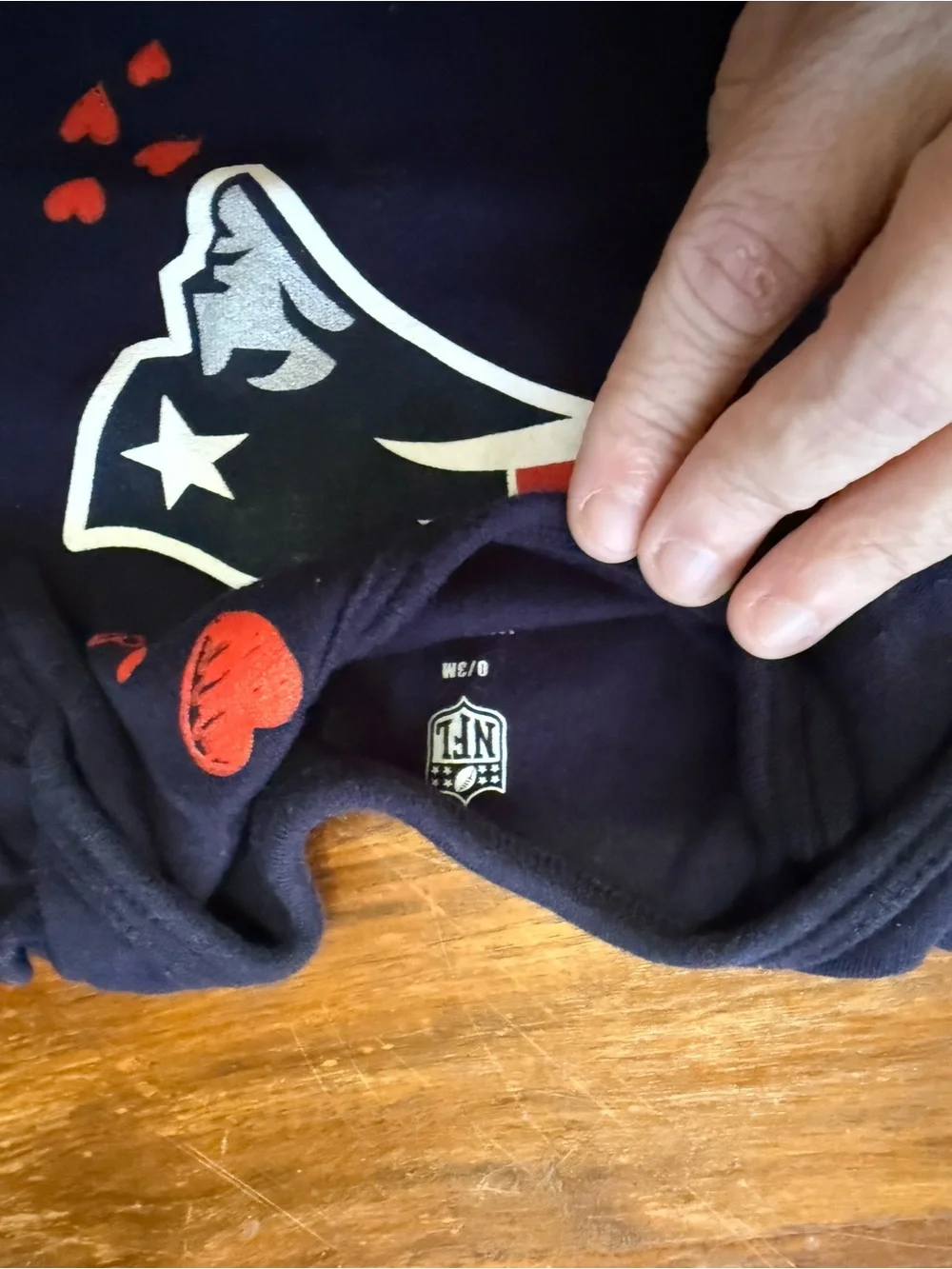 Bundle of 3 New England Patriots Rompers